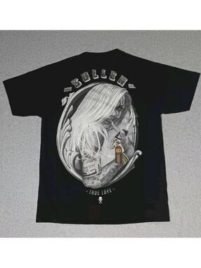 Sullen Art Collective True Love Standard Graphic Tee Mens Size Medium Black Girl